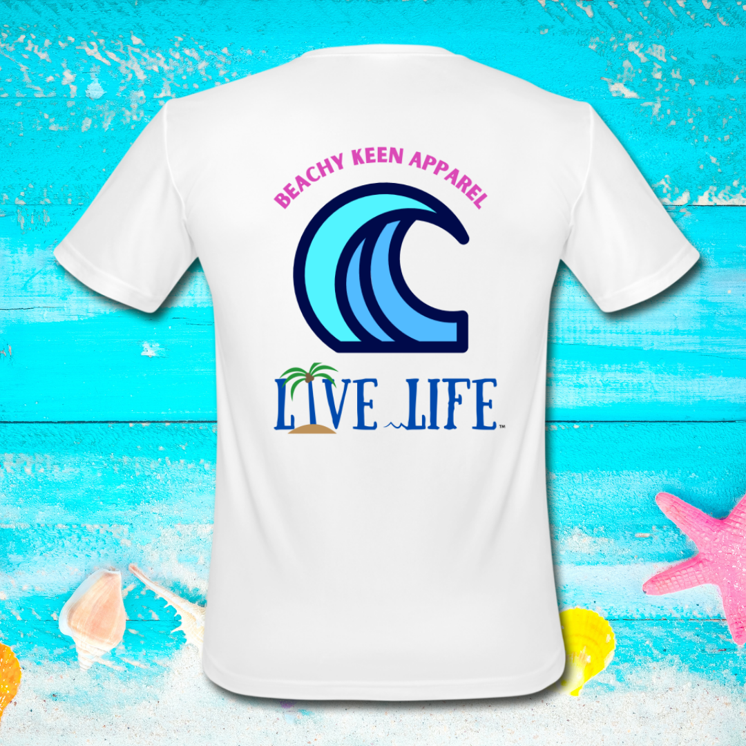 Men’s Live Life Moisture Wicking Performance T-Shirt