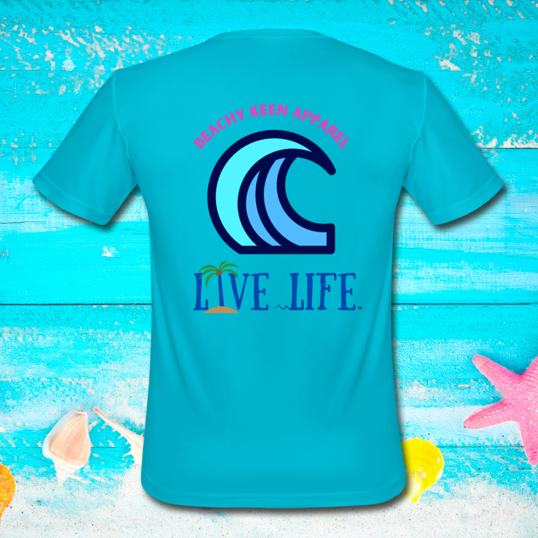 Men’s Live Life Moisture Wicking Performance T-Shirt