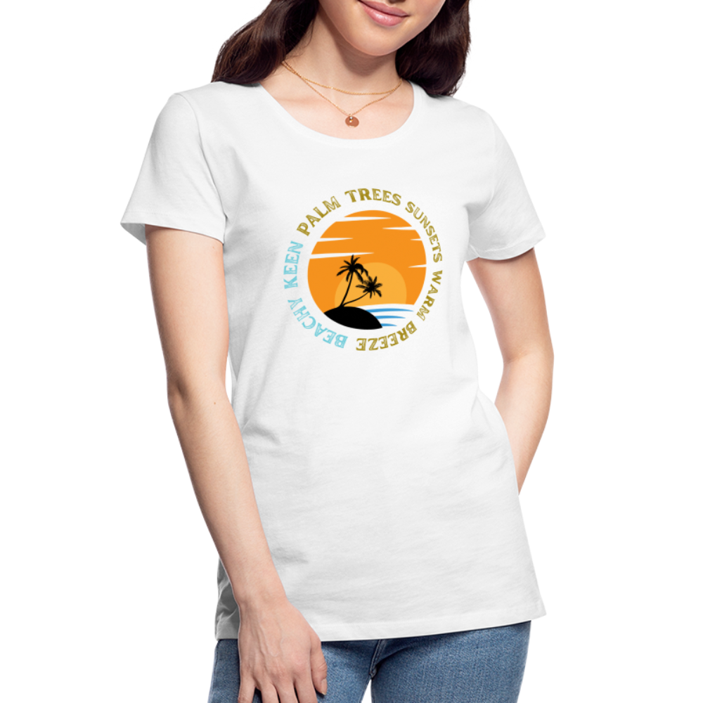 Women’s Premium Organic T-Shirt - white