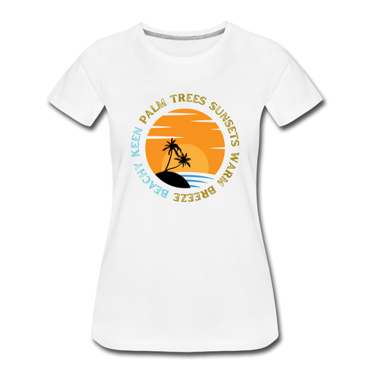 Women’s Premium Organic T-Shirt - white