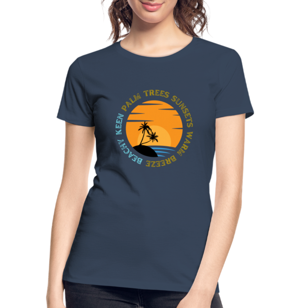 Women’s Premium Organic T-Shirt - navy
