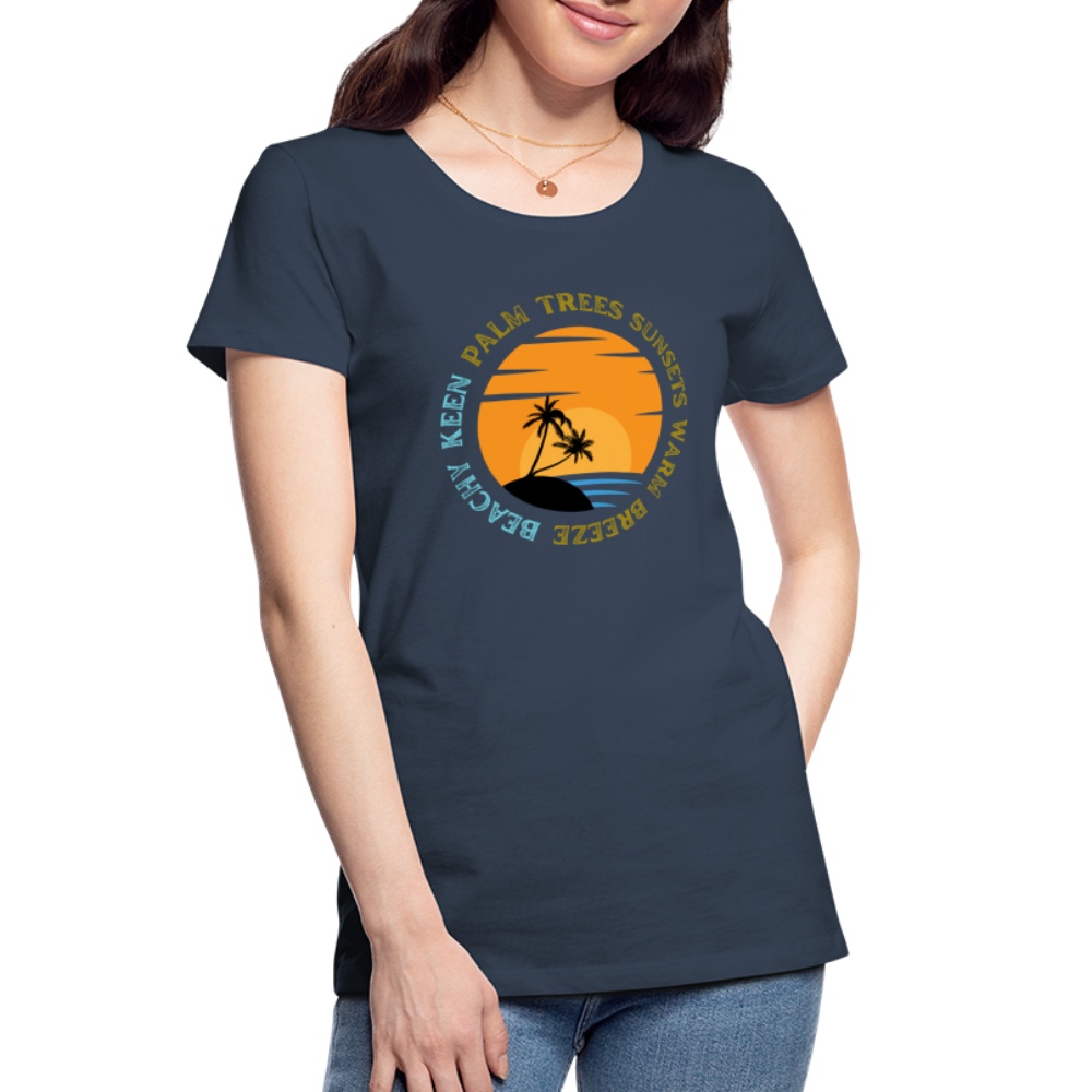 Women’s Premium Organic T-Shirt - navy