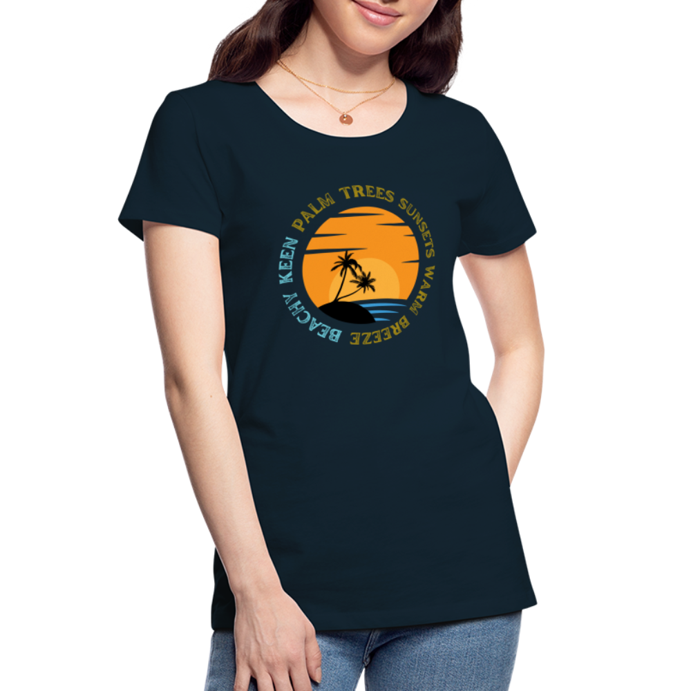 Women’s Premium Organic T-Shirt - deep navy