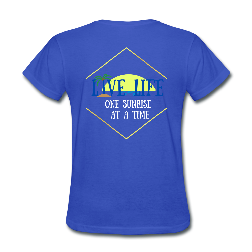 One Sunset at a time Women's T-Shirt - royal blue