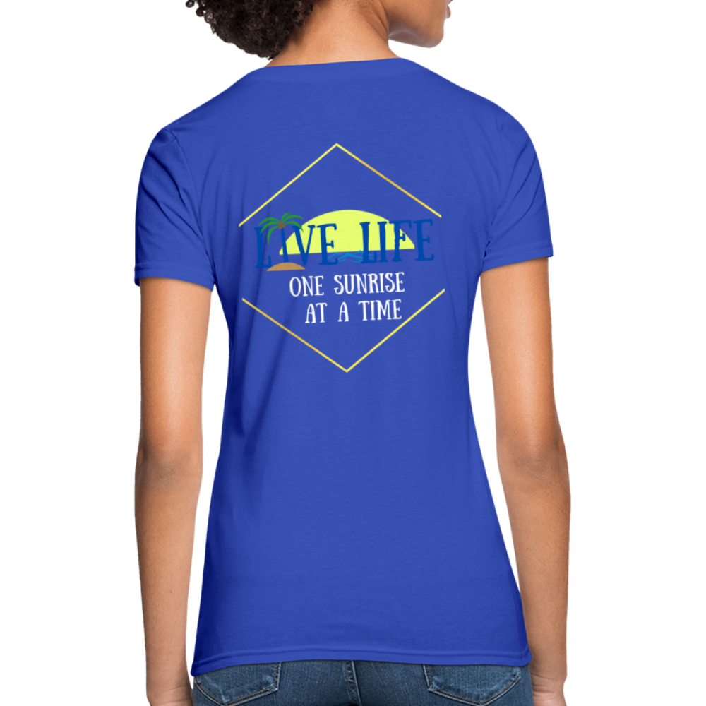 One Sunset at a time Women's T-Shirt - royal blue