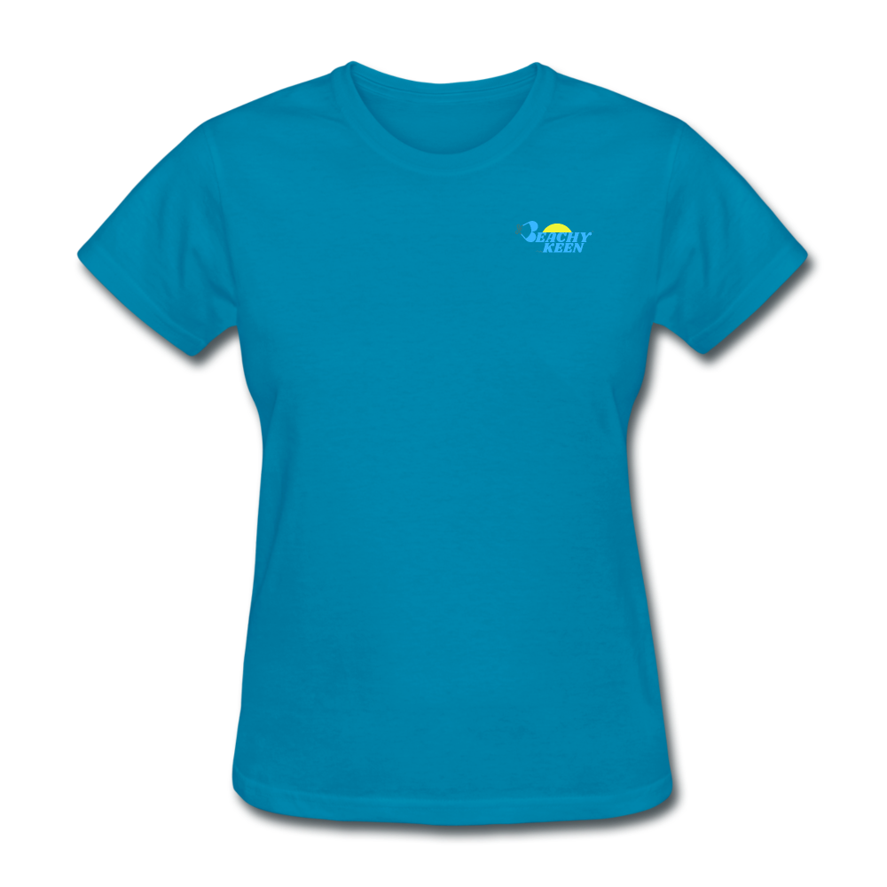 One Sunset at a time Women's T-Shirt - turquoise