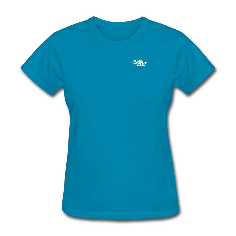 Sunset Beach T-Shirt - turquoise