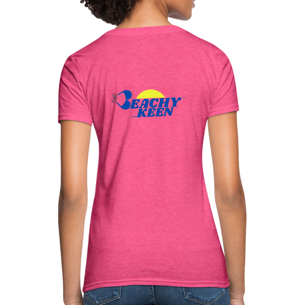Beachy Keen Original! Women's T-Shirt - heather pink