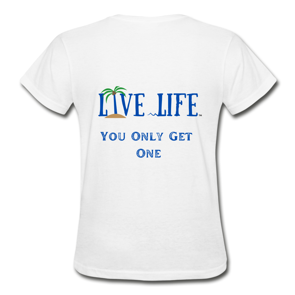 One Life Ultra Cotton Ladies T-Shirt - white