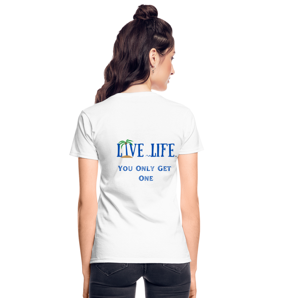 One Life Ultra Cotton Ladies T-Shirt - white