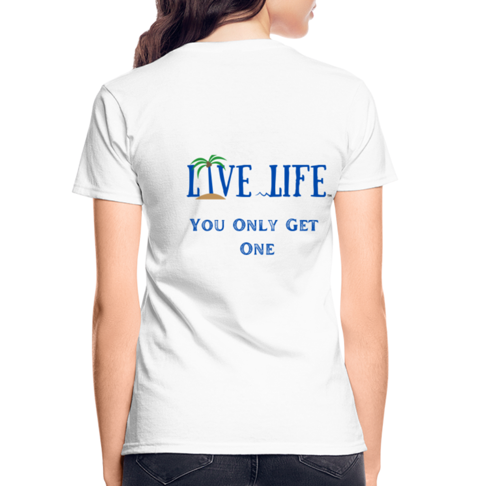 One Life Ultra Cotton Ladies T-Shirt - white