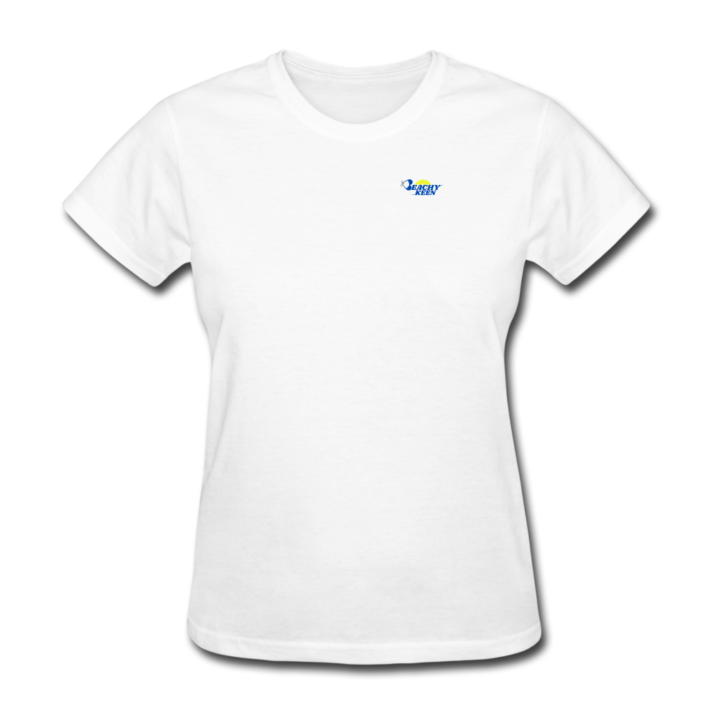 Live Life Beachy Keen - white
