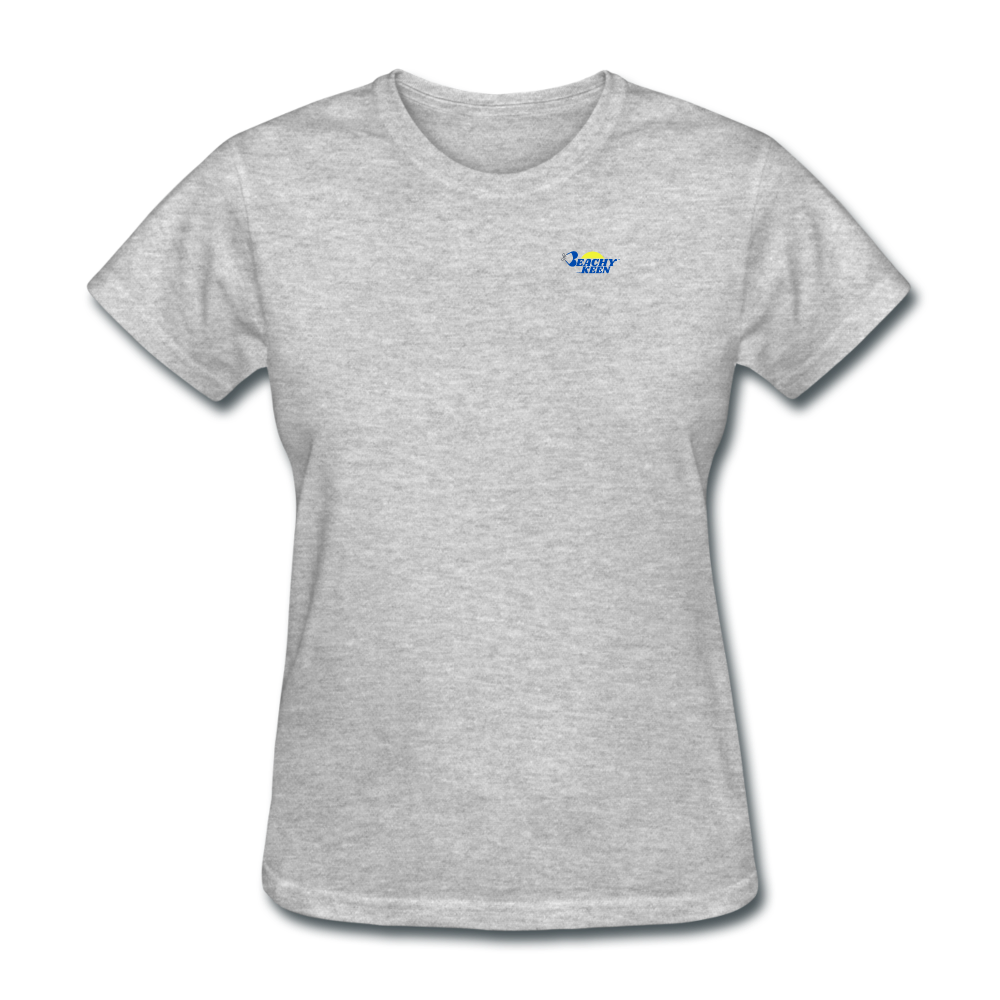 Live Life Beachy Keen - heather gray