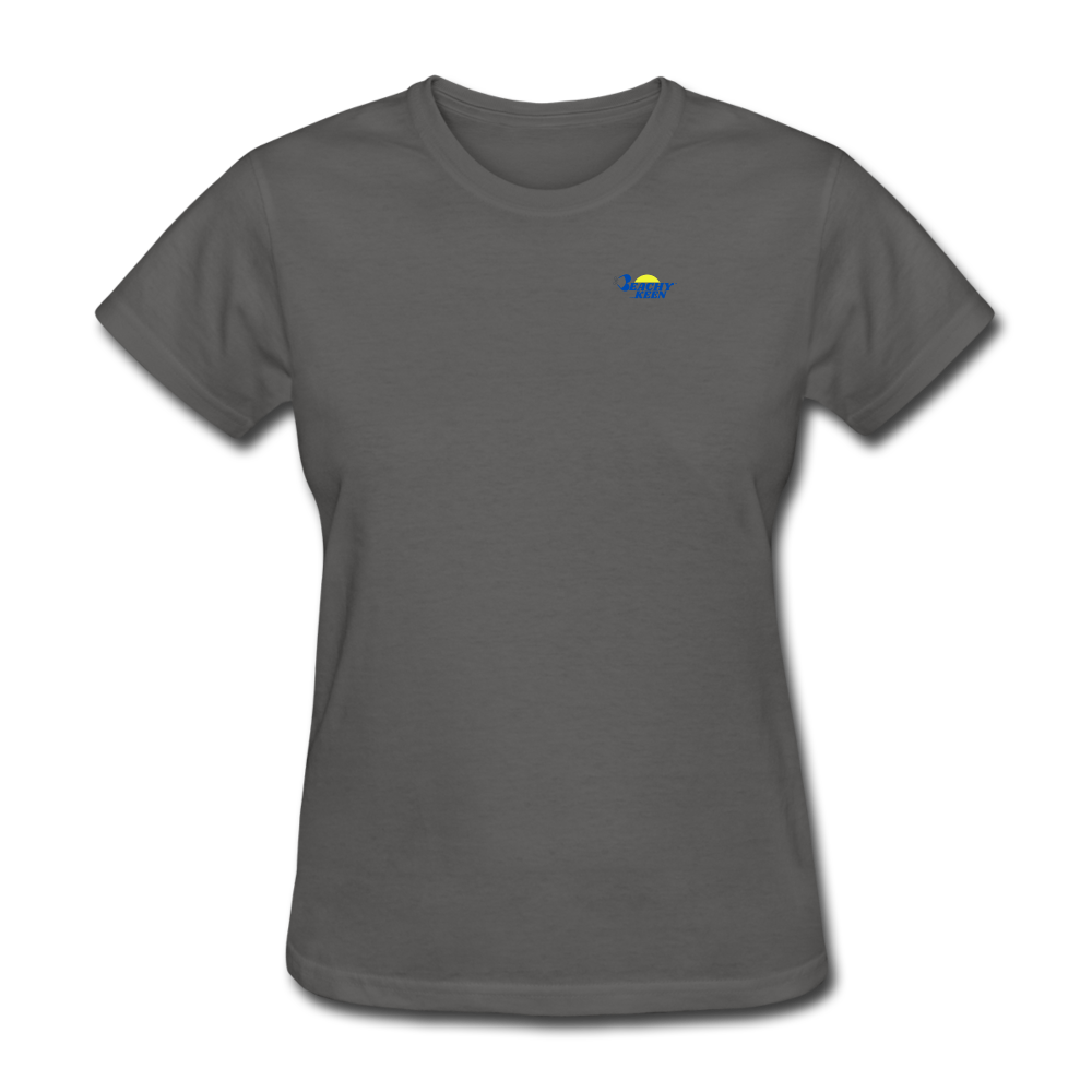 Live Life Beachy Keen - charcoal
