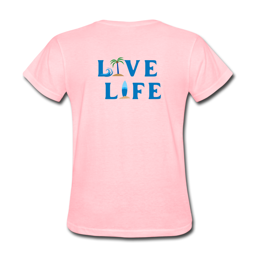 Live Life Beachy Keen - pink