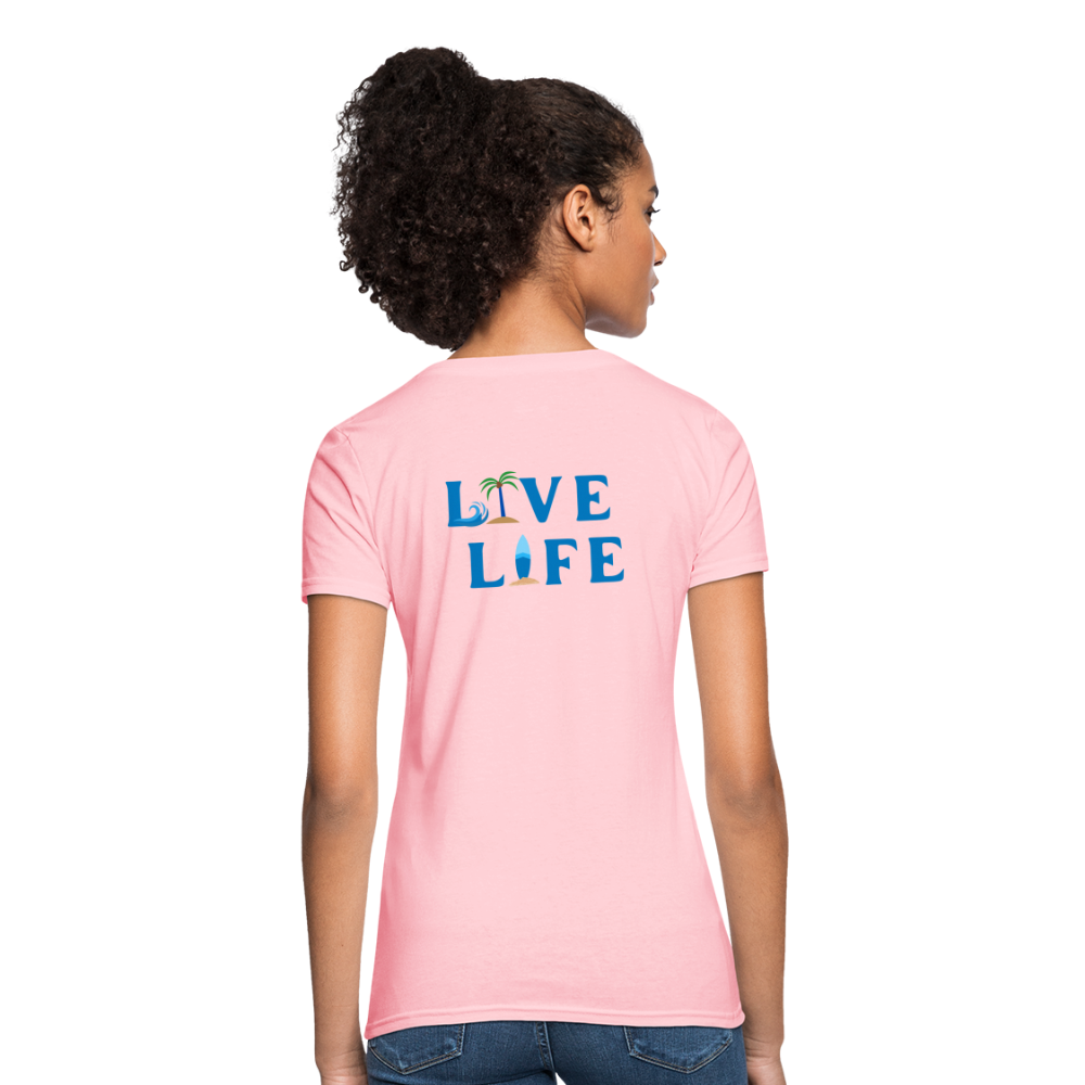Live Life Beachy Keen - pink
