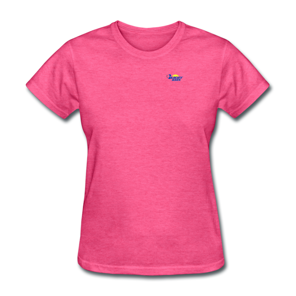 Live Life Beachy Keen - heather pink
