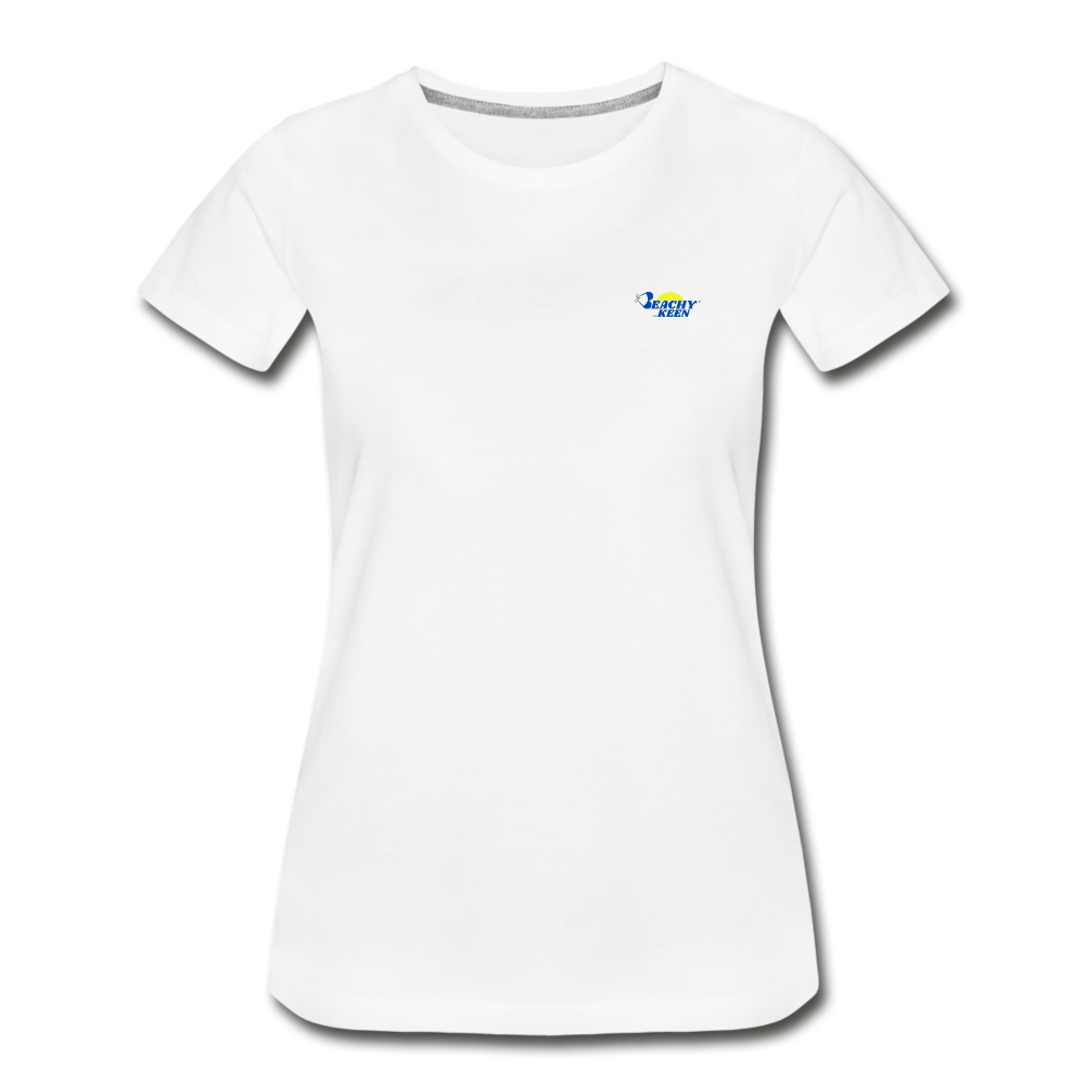 Women’s Premium One Sunrise at a time Organic T-Shirt - white