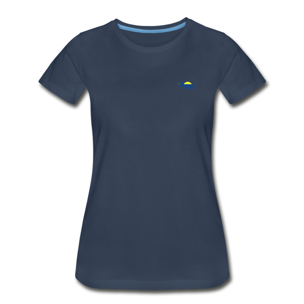 Women’s Premium One Sunrise at a time Organic T-Shirt - navy