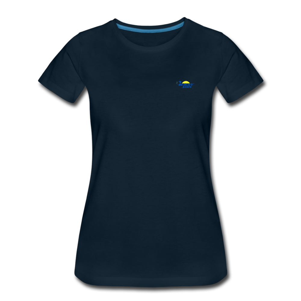 Women’s Premium One Sunrise at a time Organic T-Shirt - deep navy