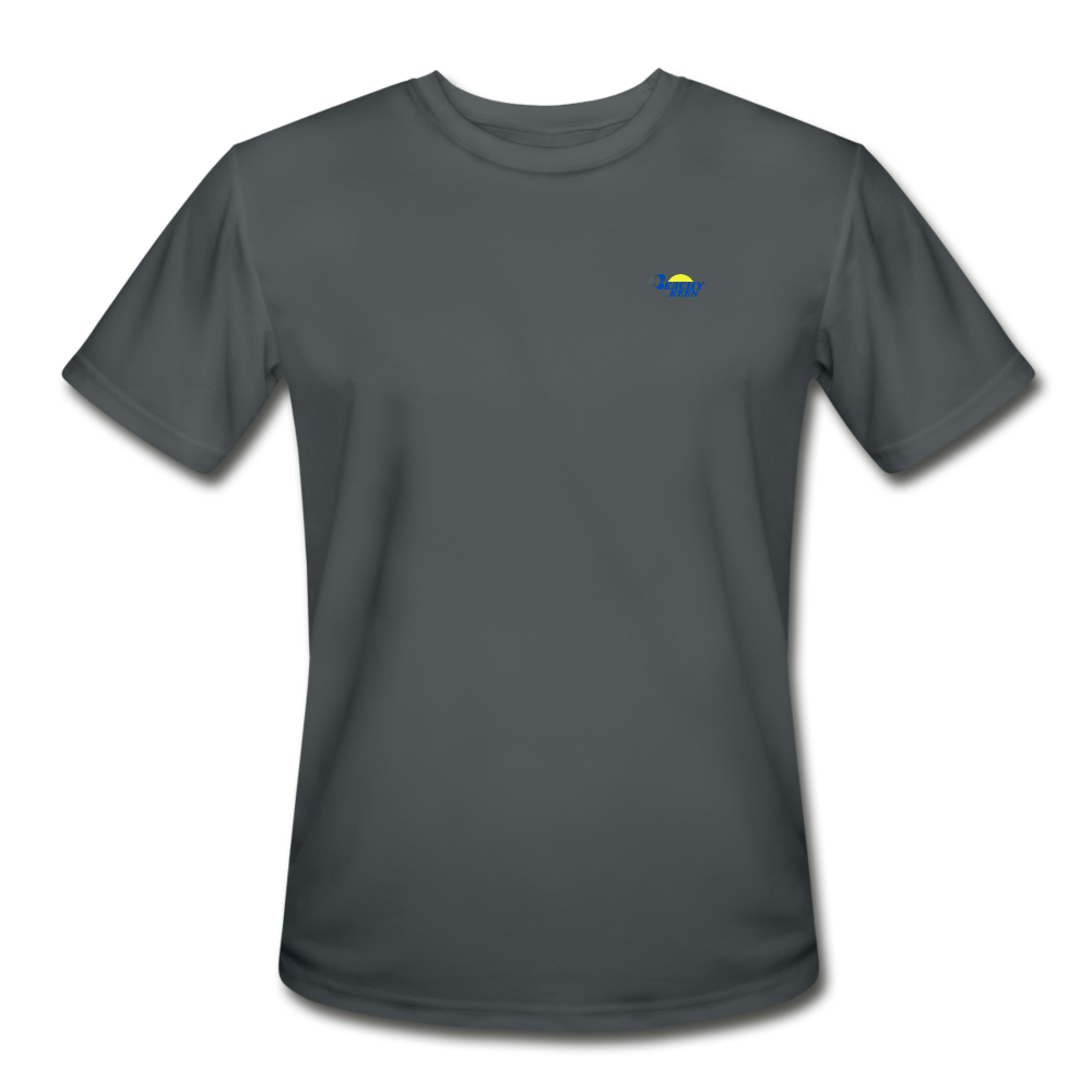 Men’s Live Life Moisture Wicking Performance T-Shirt - charcoal