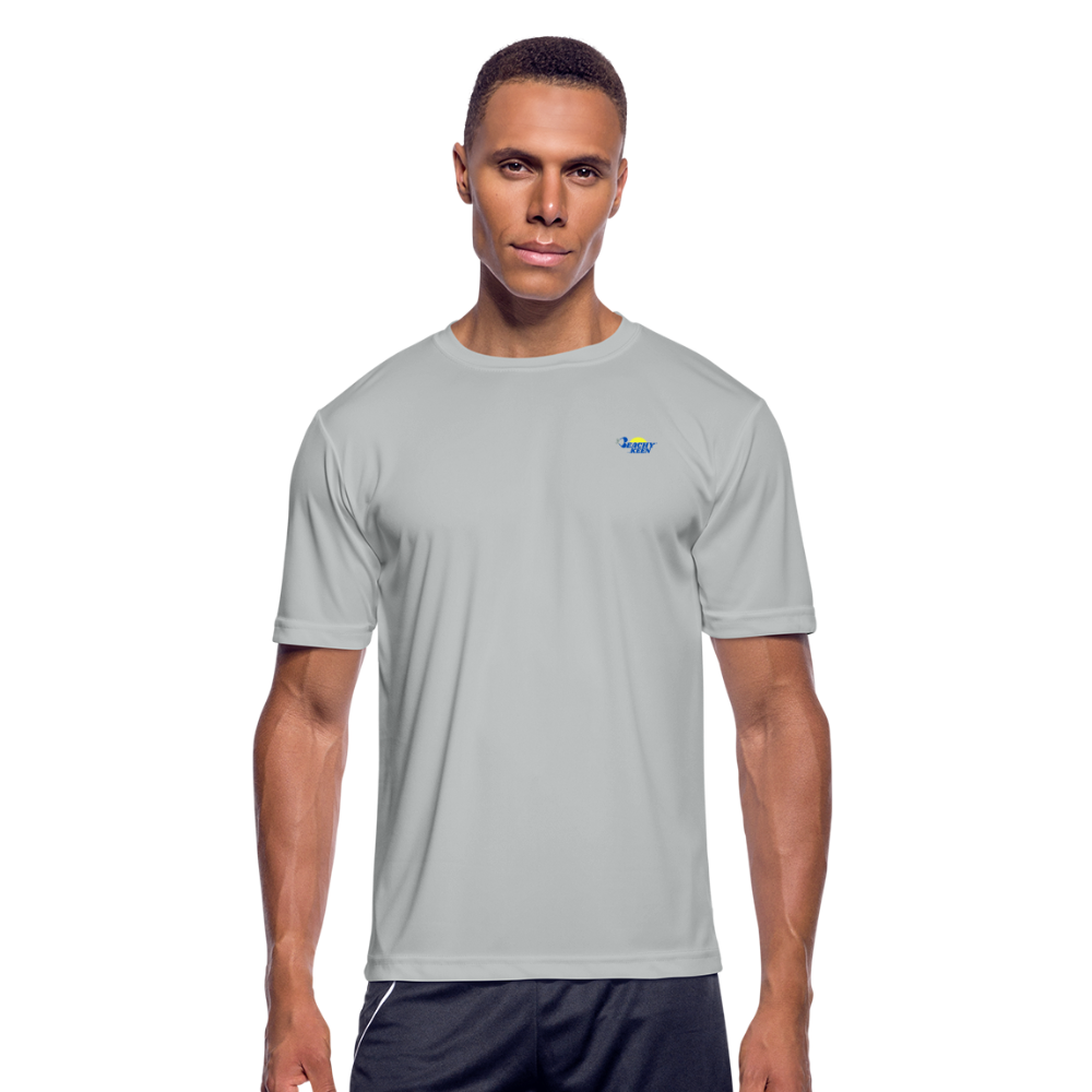 Men’s Live Life Moisture Wicking Performance T-Shirt - silver