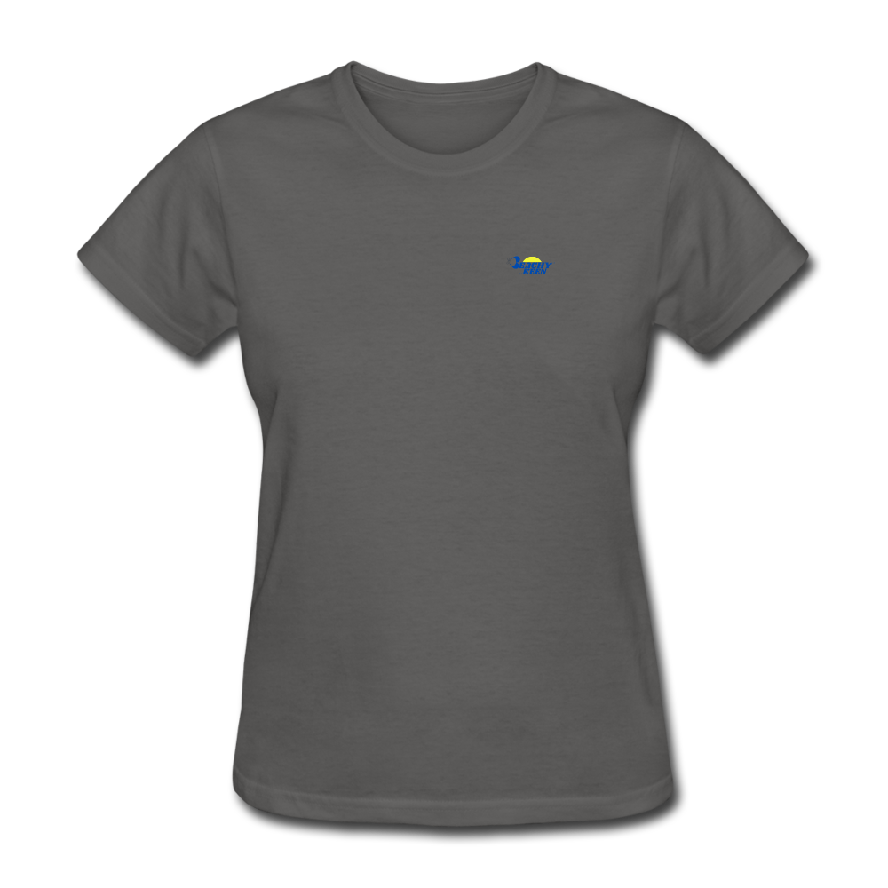 The Shell with It Women's Ultra Soft T-Shirt - charcoal