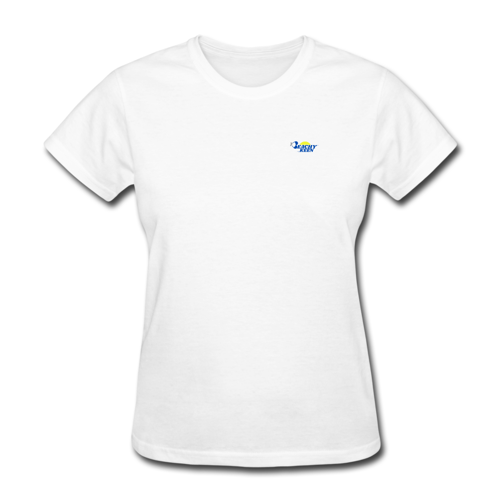 Beachy Keen Live Life Women's T-Shirt - white
