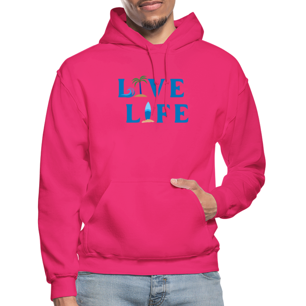 Men's LIVE LIFE Premium Sweatshirt - fuchsia