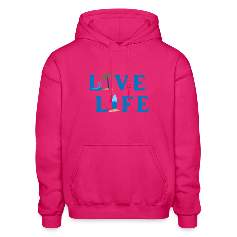 Men's LIVE LIFE Premium Sweatshirt - fuchsia