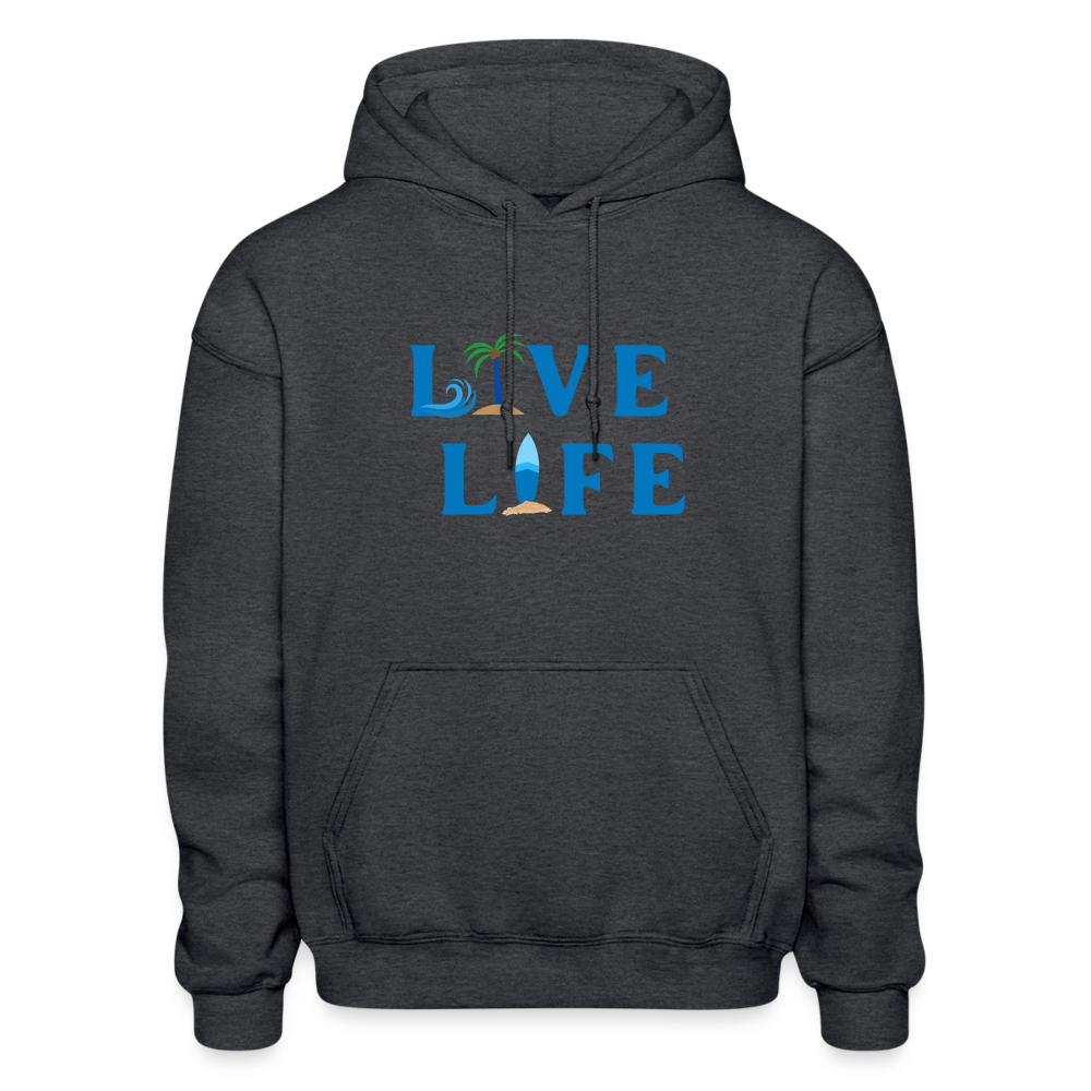 Men's LIVE LIFE Premium Sweatshirt - charcoal grey