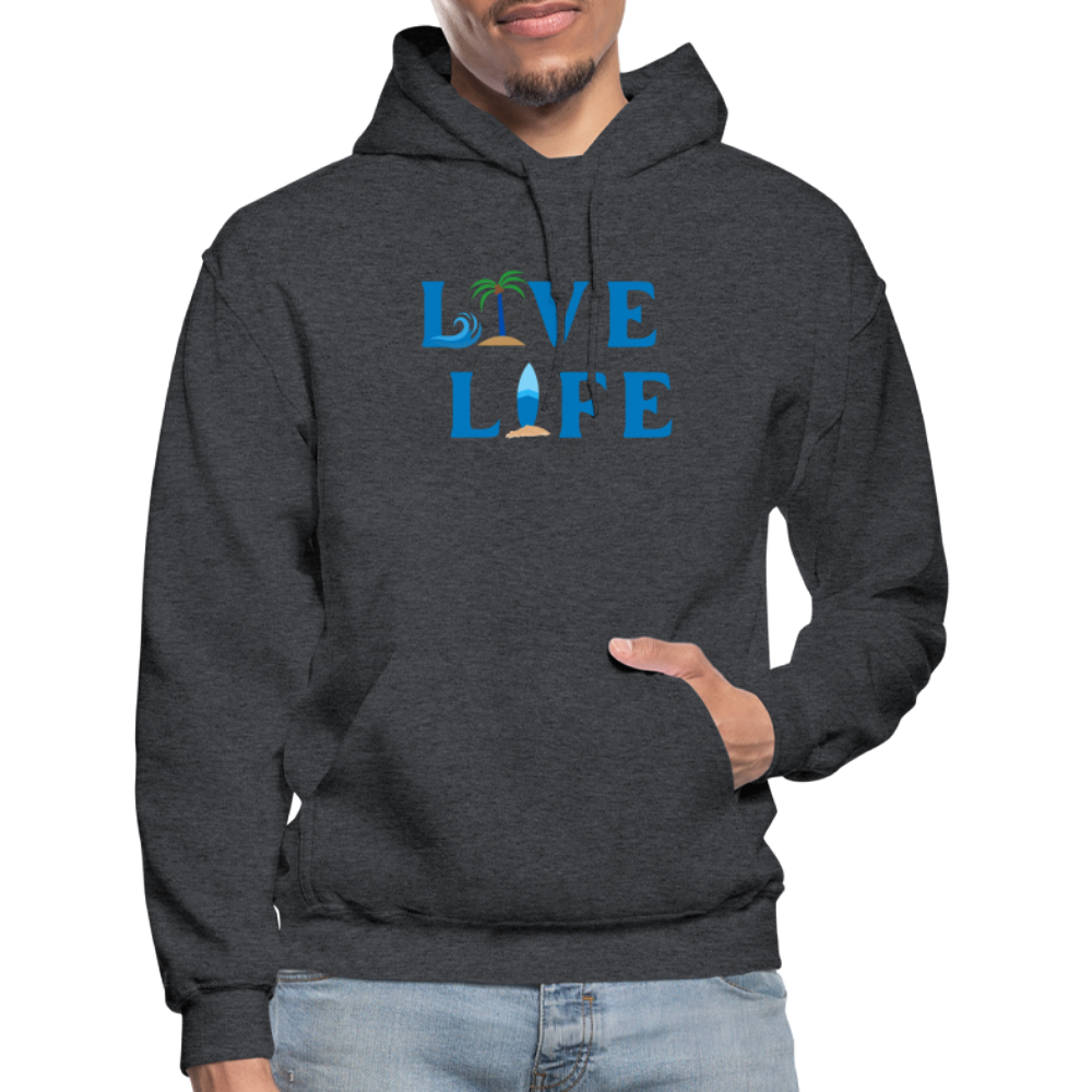 Men's LIVE LIFE Premium Sweatshirt - charcoal grey