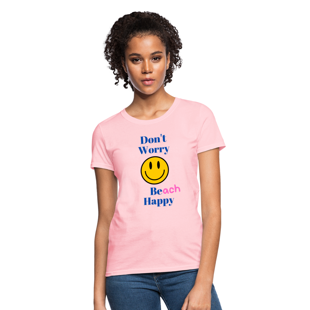 Women's Beach Happy T-Shirt - pink