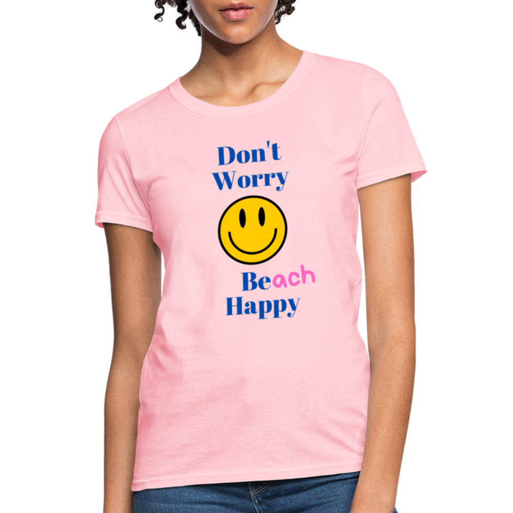 Women's Beach Happy T-Shirt - pink