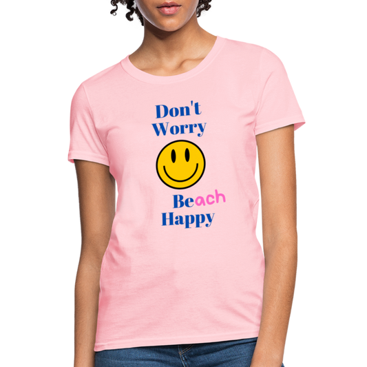 Women's Beach Happy T-Shirt - pink