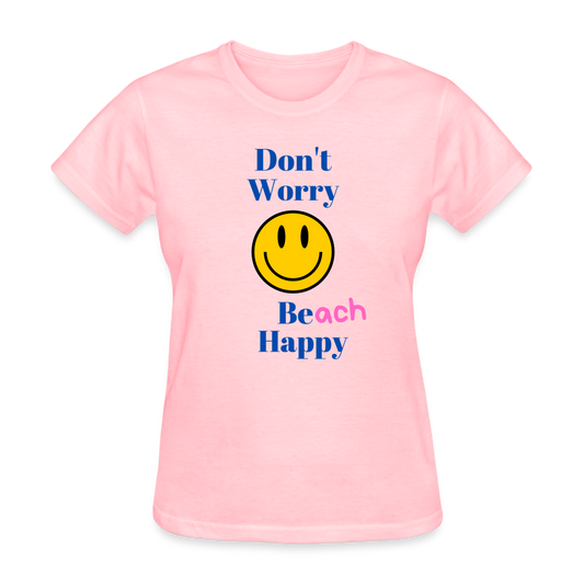 Women's Beach Happy T-Shirt - pink