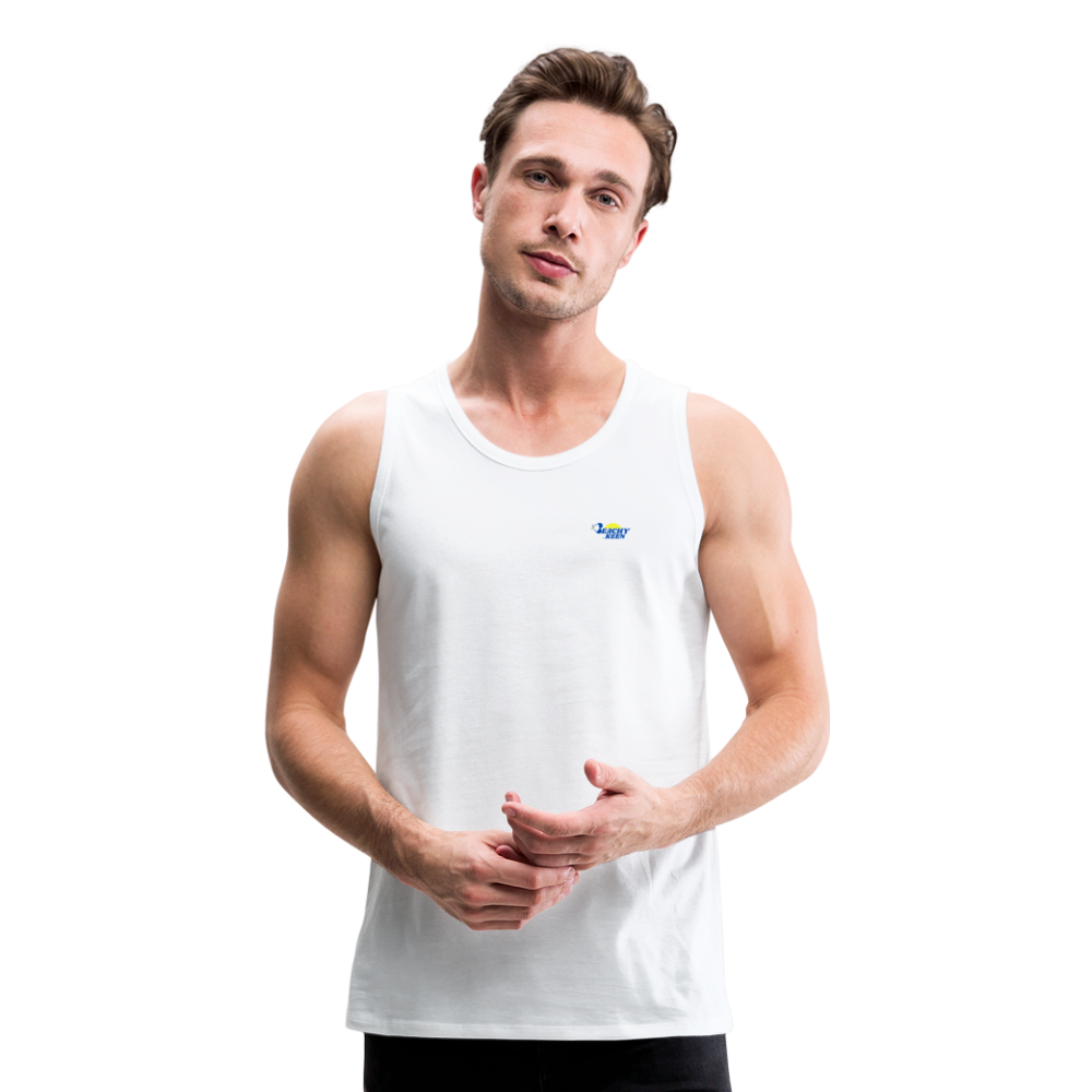 Men’s Live LIfe Premium Tank - white