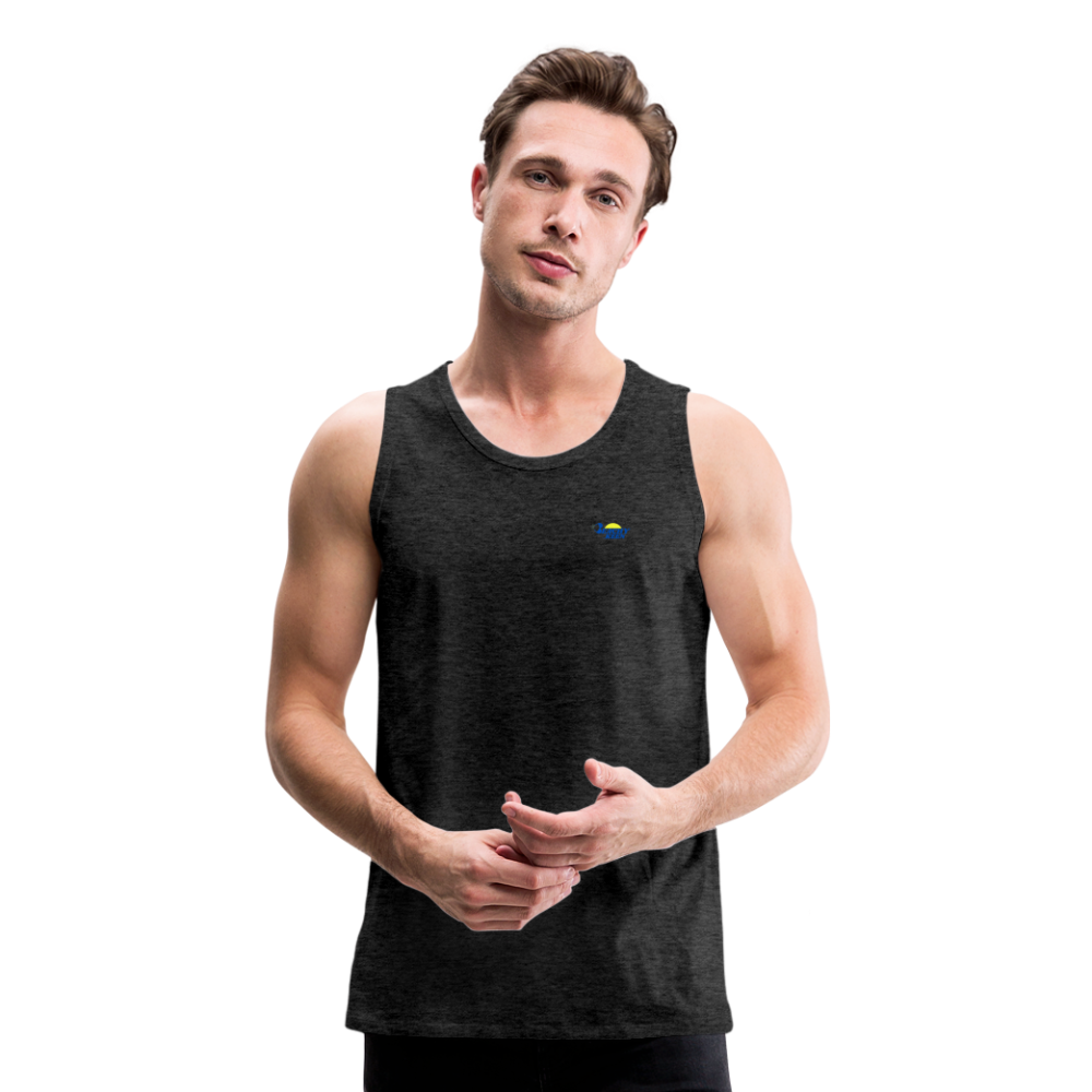 Men’s Live LIfe Premium Tank - charcoal grey