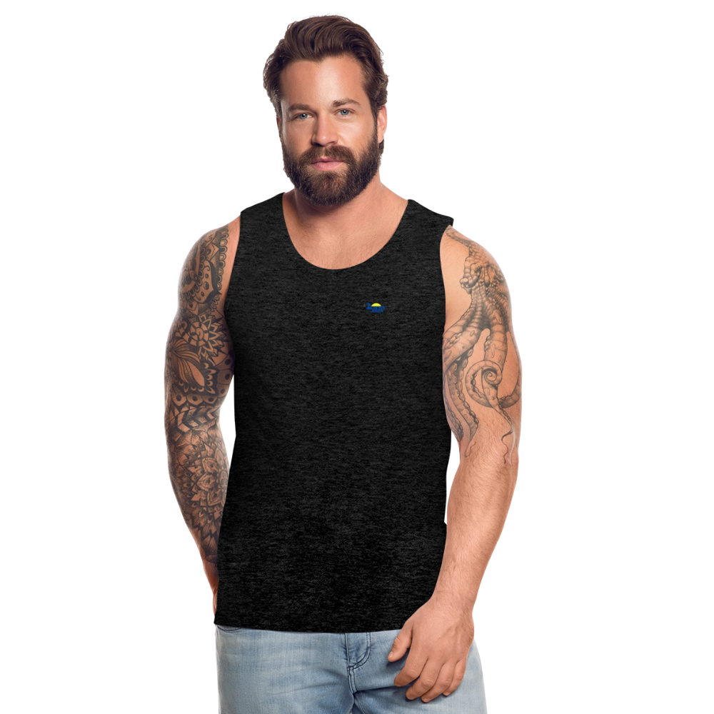 Men’s Live LIfe Premium Tank - charcoal grey