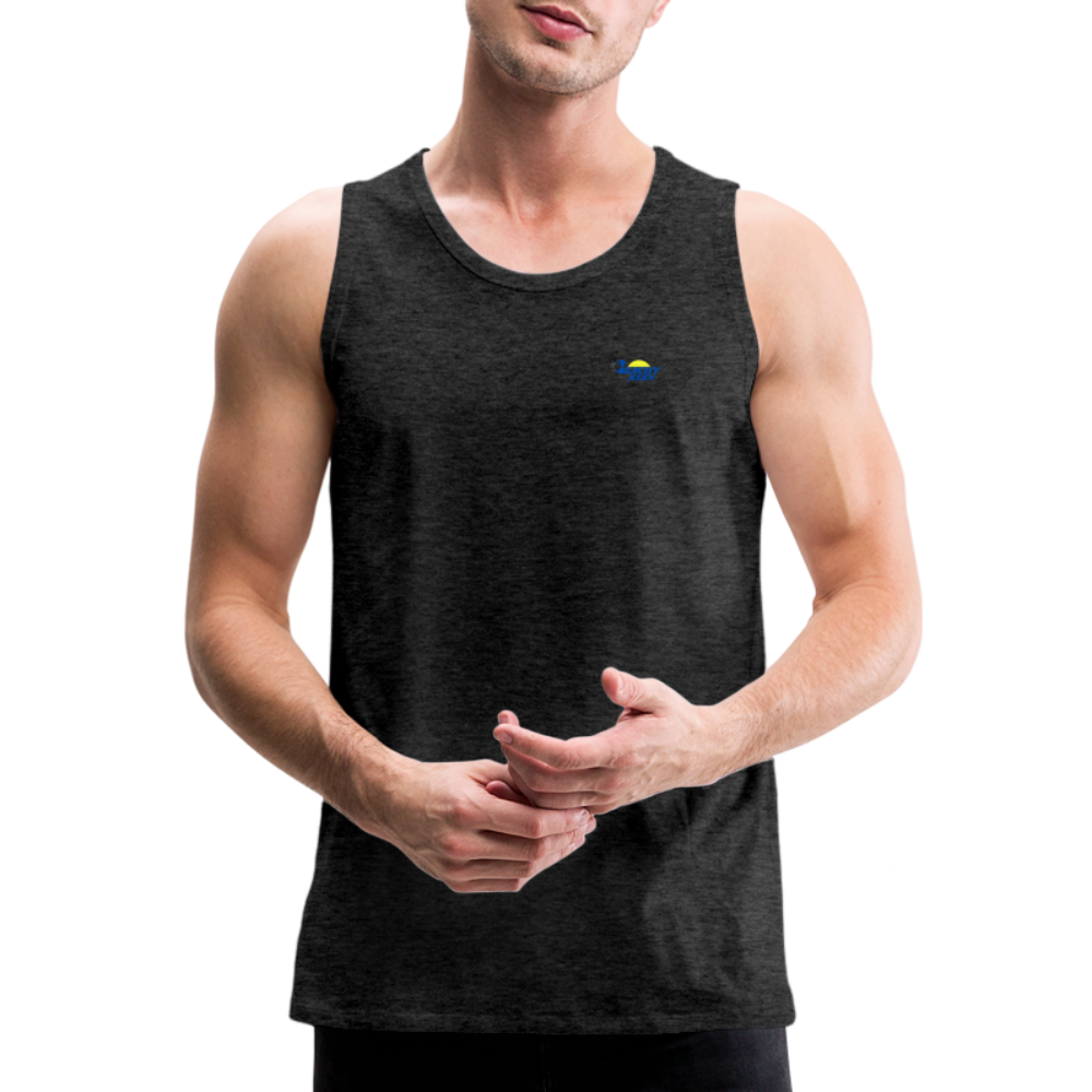 Men’s Live LIfe Premium Tank - charcoal grey