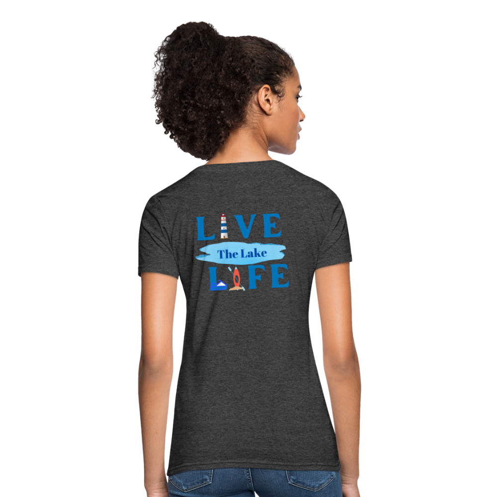 Lake Life T-Shirt - heather black