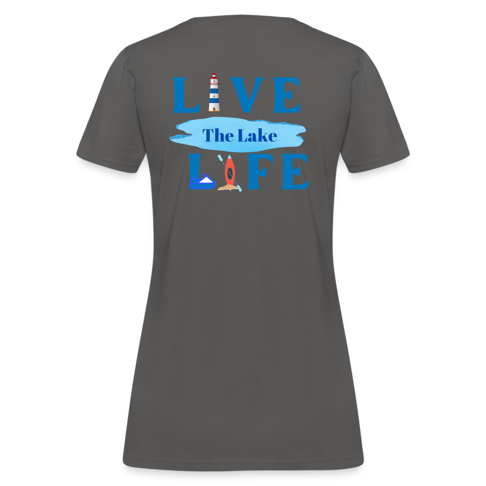 Lake Life T-Shirt - charcoal