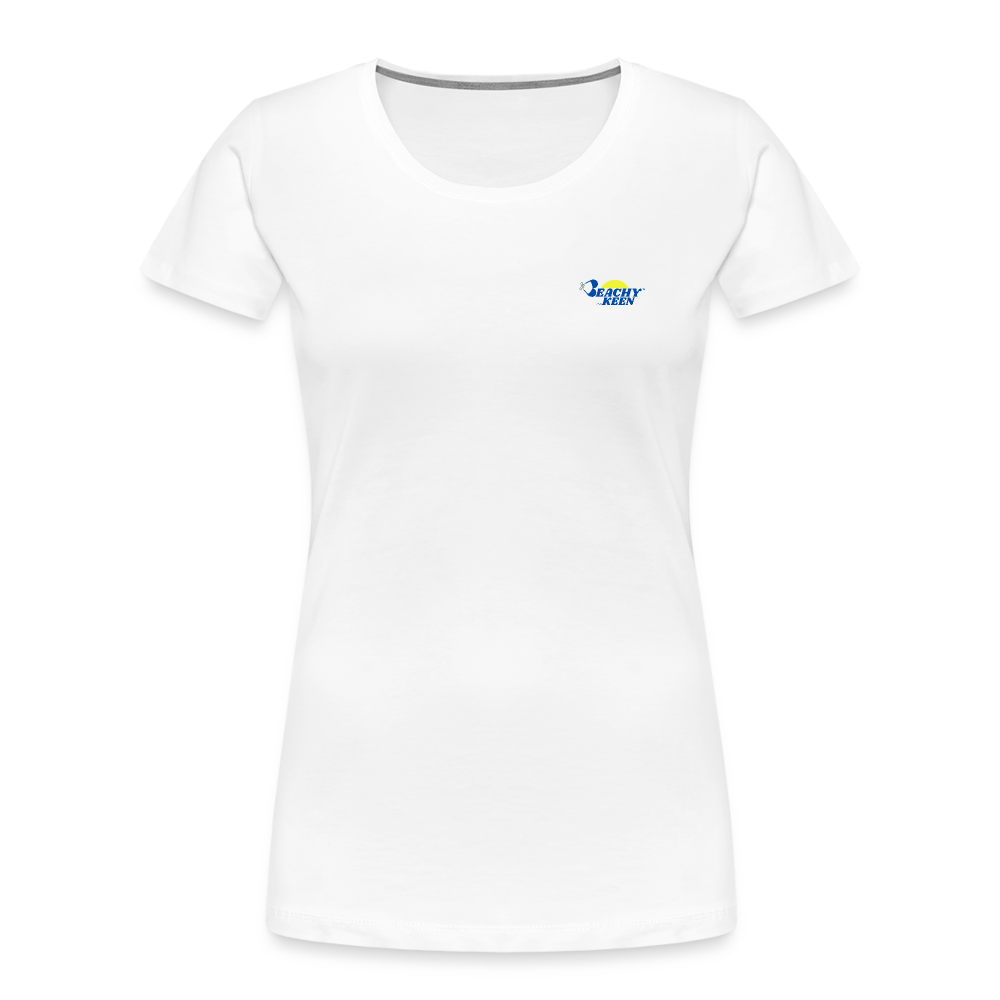 The Shell with It! Women’s Premium Organic T-Shirt - white
