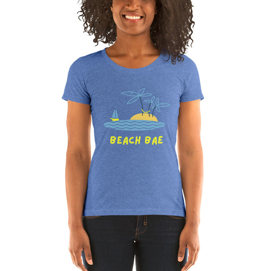 Beach Bae Tri Blend Beach T-Shirt